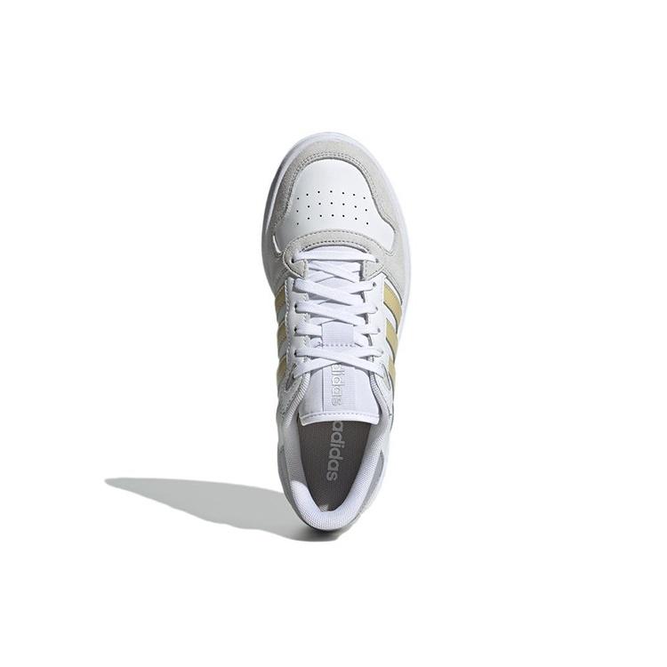(WMNS) adidas Breaknet Plus 'White Gray Yellow' Women's GX8206