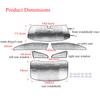 Copertura Parasole per Finestrino Auto per Ford Mustang 2015- 2022 Parasole Parabrezza Protezione UV Interno