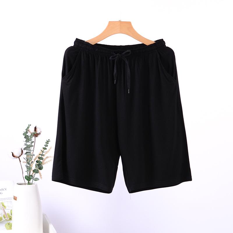 Herren Modal Sommer Freizeit Schlafshorts: Bequeme, leichte Freizeitstrickware für zu Hause.