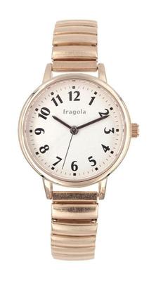 [Follow] Watch Fragola Simple Bellows Watch N04024A-5 PG Women's Rose Gold