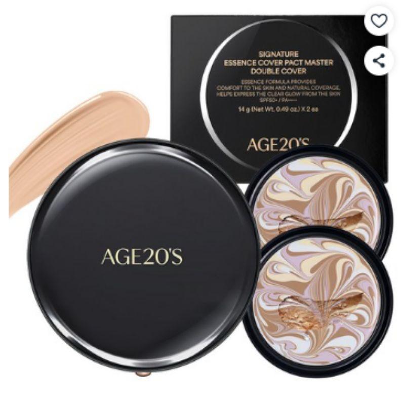 

AGE 20’s Signature Essence Cover Pact Master Double Cover Case 14g + Refill 14g x2 No.23