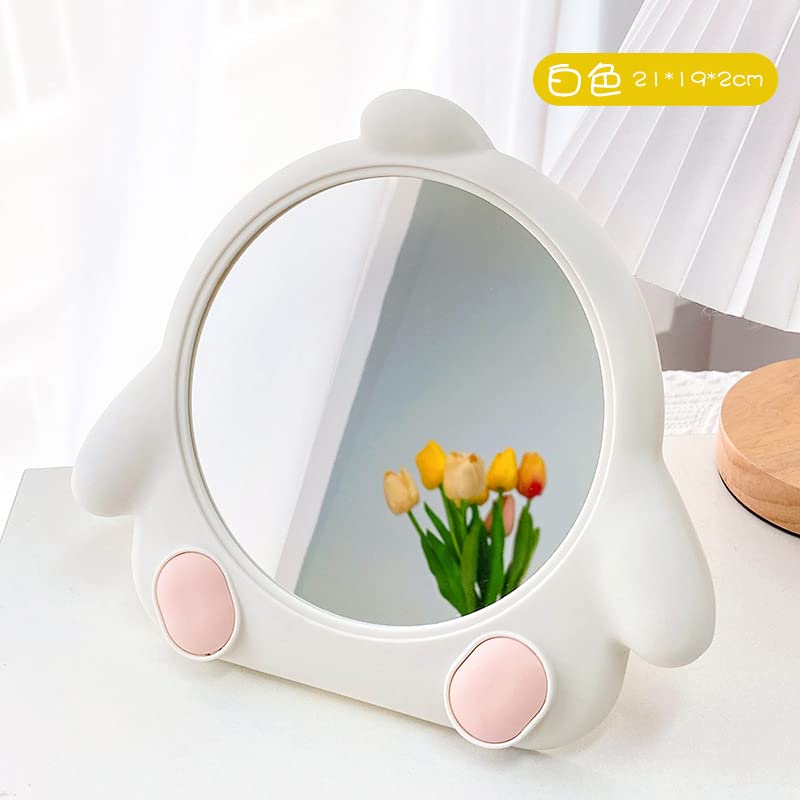 Portable Folding Mirror for Beauty and Perfect for and Portable and Convenient for Storage and Makeup, Tabletops, Makeup, More. Adjustment.