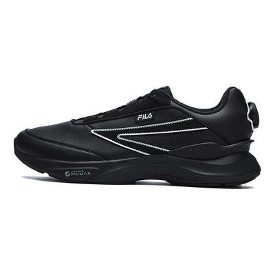 Zapatillas de Correr Retro de Caña Baja Energy Boa 1+ Cuero Hombre sneakers Negro A12M311103FBK