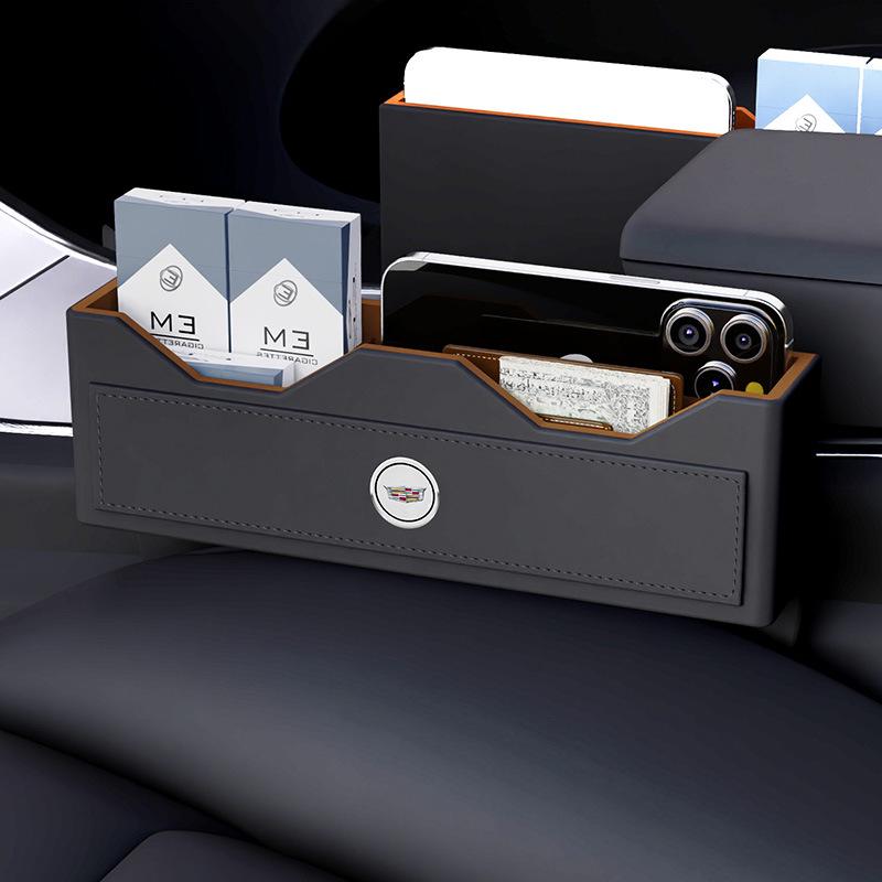 Compatible Car Seat Gap Storage Box for CT4, CT5, CT6, XT4, XT5, XT6