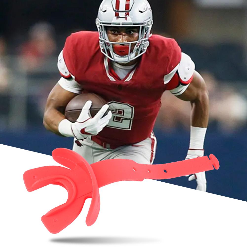 Football Mouthguard with Strap Sports Mouth Guard Football Mouthpiece Football Mouth Guard for Rugby Hockey Basketball