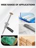 Stainless Steel PVC Pipe Cutter Tool with 5 Blades for 1-1/2 Inch To 8-inch PVC Tubes Inside Plumbing 7inch Cutting Depth