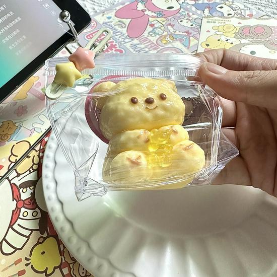 

Butter Bear Silicone Cartoon Decompression Toy