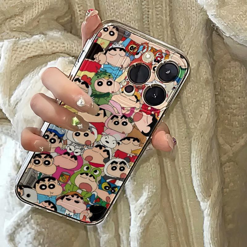 Full screen character small new application iPhone15/14/13 iPhone case 12/11Promax soft case anti-drop 7