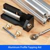 Compact Tap Guide Jig 20 30 40 Series Portable Drill Guide  Aluminum Profile Drilling & Tapping