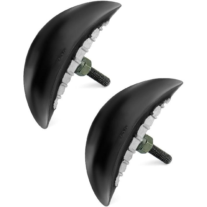 QWORK 2 Pack Universal 2.15" Tyre Rim Lock Compatible With 50Cc-250Cc Dirt Pit Monkey Bike Motorcycles - High Strength Nylon And Metal Construction