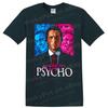 American Psycho Movie T Shirt Neon Horror Portrait Graphic Fan Art Tee Gift