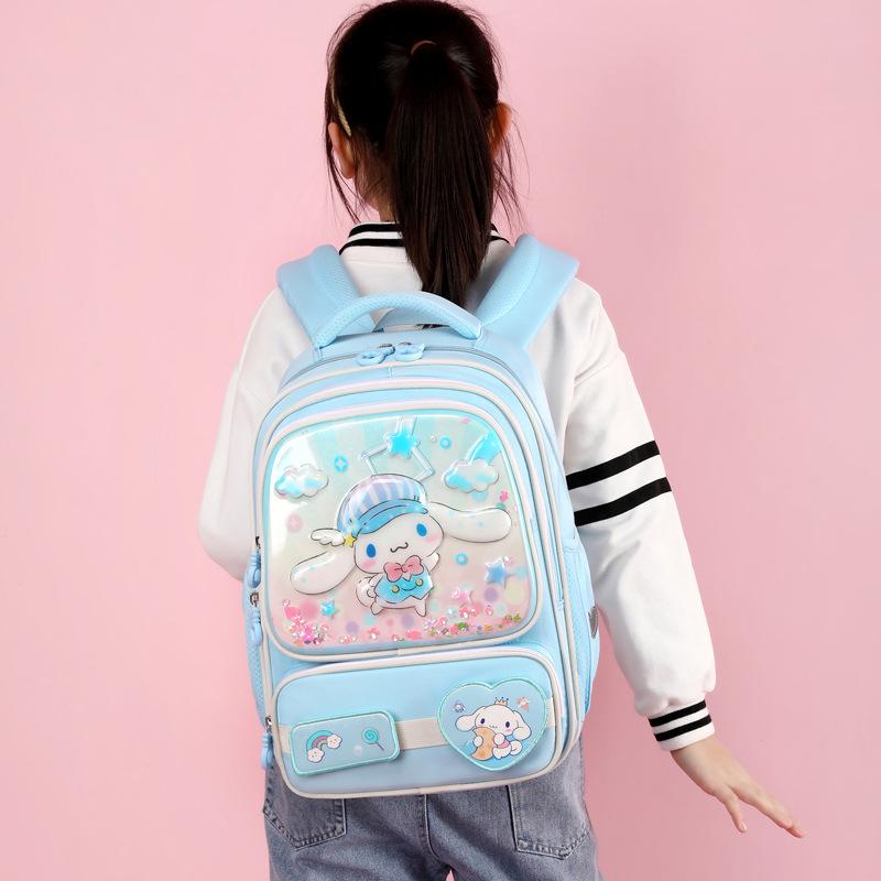 Children's Schoolbag for Female Primary School Students New Children's Spine Care Class Backpack Girl Cartoon Cute Backpack