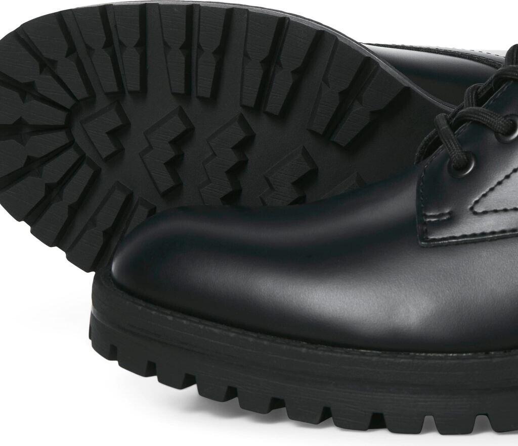 Ботинки Jack & Jones на шнуровке черные