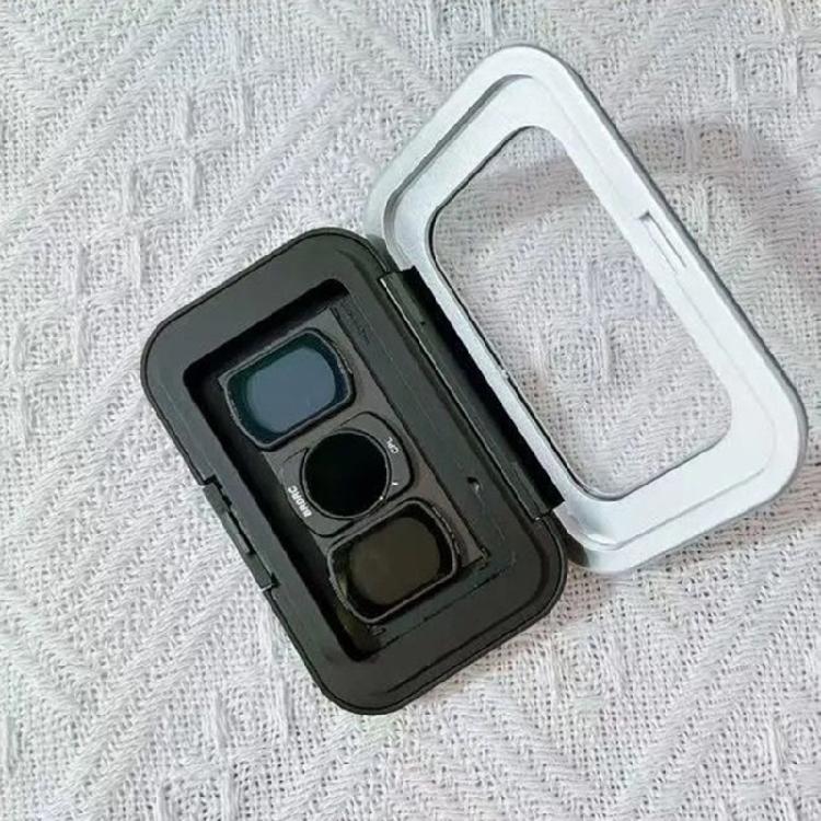 Magnetische Absorptionsfilter-Organizer-Box Wasserfeste Aufbewahrungstasche für Pocket 3 Professionelle Fotoausrüstung