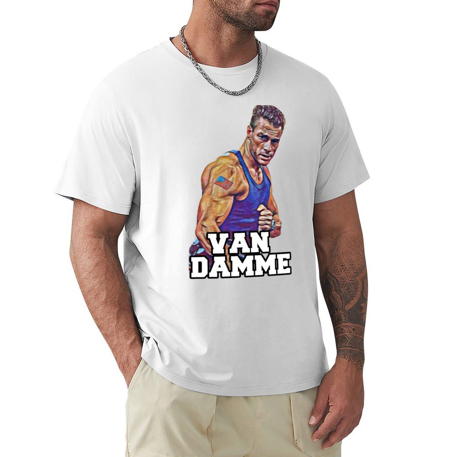 Jeanclaude Van Damme Tshirt Big Size Crew Neck Tshirt S