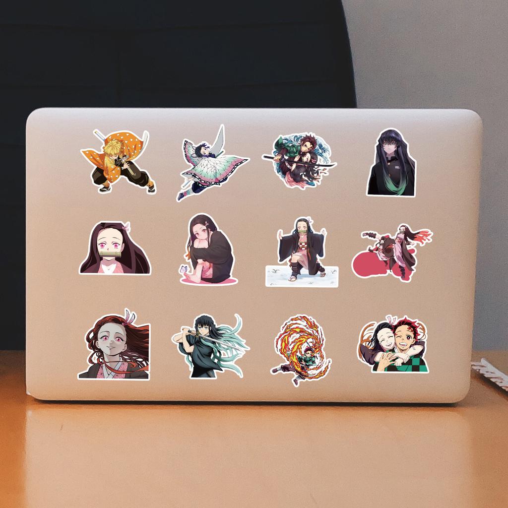 50 New Style Forging Knife Village Graffiti Stickers Car Mobile Phone Water Cup Decoration Stickers Waterproof Notebook Hand Note Stickers