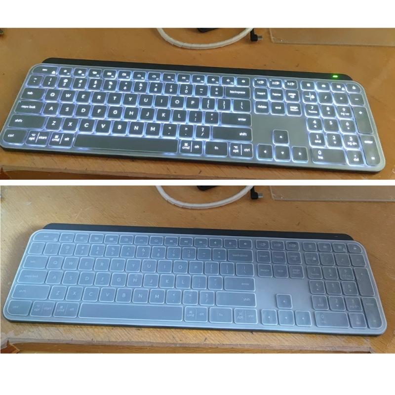 Professional Dustproof Waterproof Keyboard Cover Skin for Craft Mx Keys Wireless Keyboard Skin Protectors Accessories