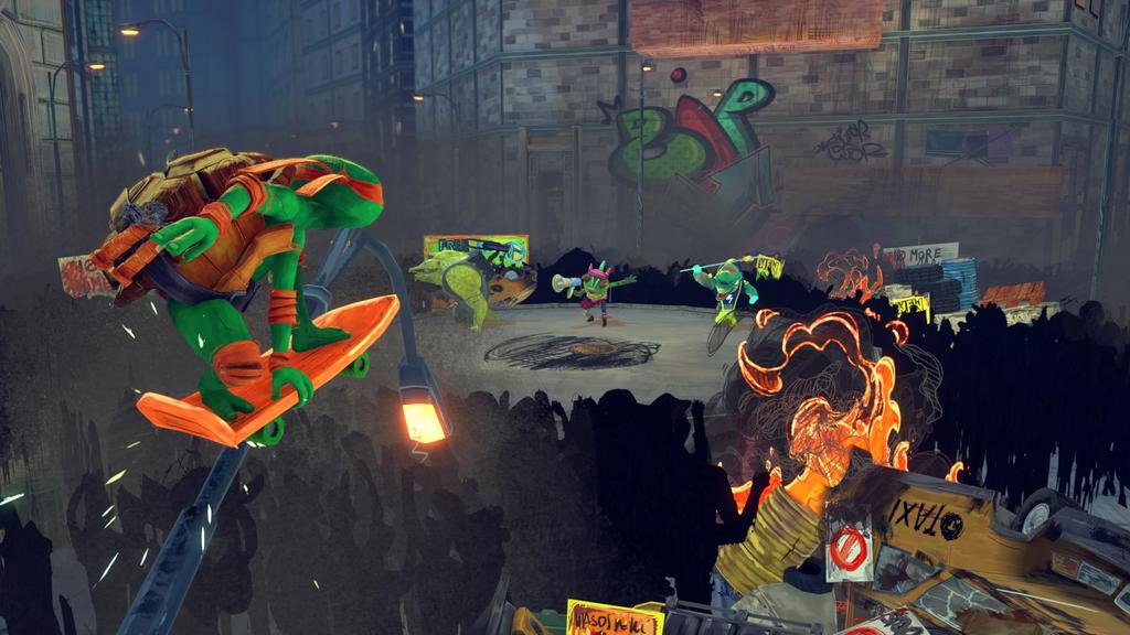 Mutant Turtles Unleashed -Switch