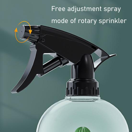 Plant Mister Bottle Spray Bottle with Adjustable Nozzle Mini Cactus Fine Mist Spray Bottle for Hairstyling Cleaning Watering Plants Disinfection