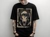 Unisex Third Eye Bull Skull Psychedelic Gothic T-Shirt, Occult Punk Grunge Graphic Shirt, Alternative Streetwear Clothing, Gift For Him Her
