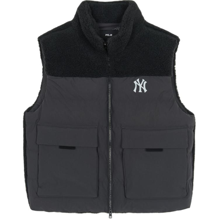 New MLB New York Yankees Vest Unisex Black 3AFDB0246-50CGS