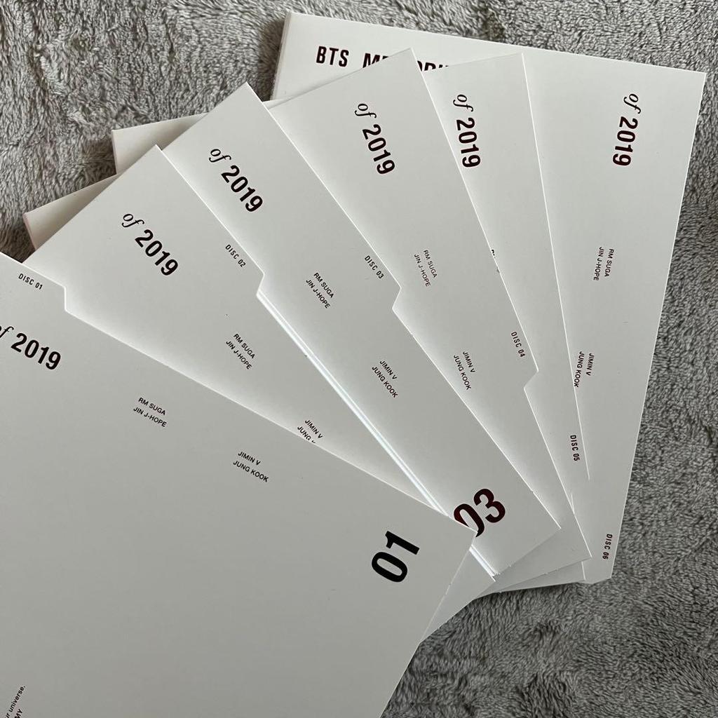 [USED] BTS MEMORIES of 2019 Blu-ray Price Reduced