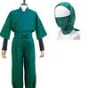 COSSA Cosplay Ninjutsu Academy Ninja Costume Set for and 6th Halloween Includes Hood Shinobi/Tama 1st, 2nd, 3rd, 4th, 5th, Graders, Photoshoot,