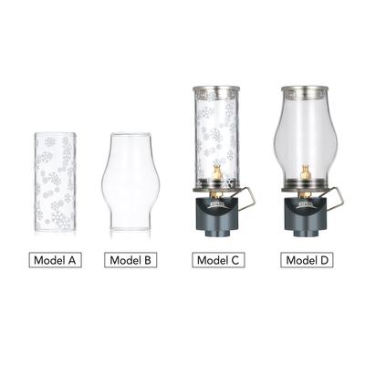 Portable Lamp Light Compact Butane Gas Light Lantern Outdoor Use Only for Camping Picnic