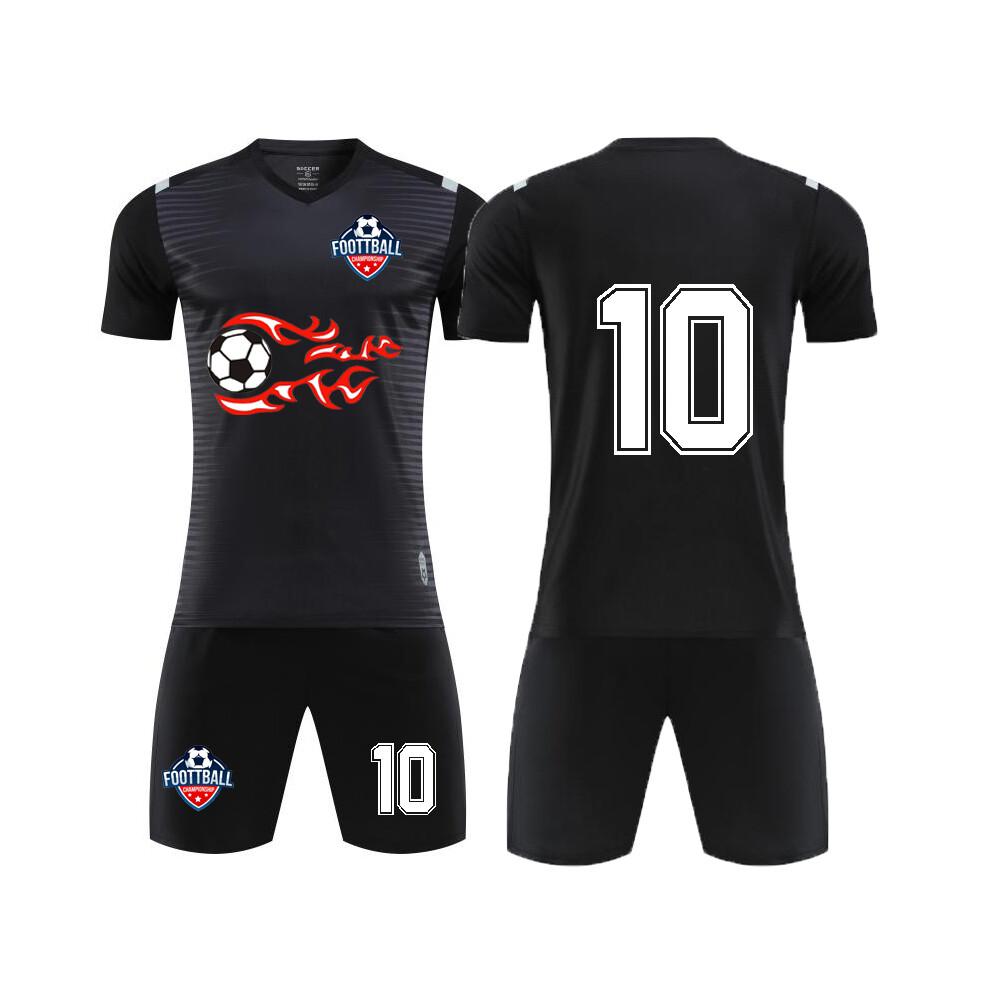 (Blue No Custom, M Height 160-165CM) Football Jerseys Sets Men Sports Soccer Jersey Survetement Football Uniforms Women Soccer Training Suit