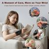 Cordless Rechargeable Red Light Heating Wrist Band, Smart Digital Temp Control Flexible Soft Heating Wrap Strap