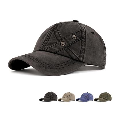 Herren Baseballkappe Baumwollkappe Outdoor Sportkappe Sonnenhut