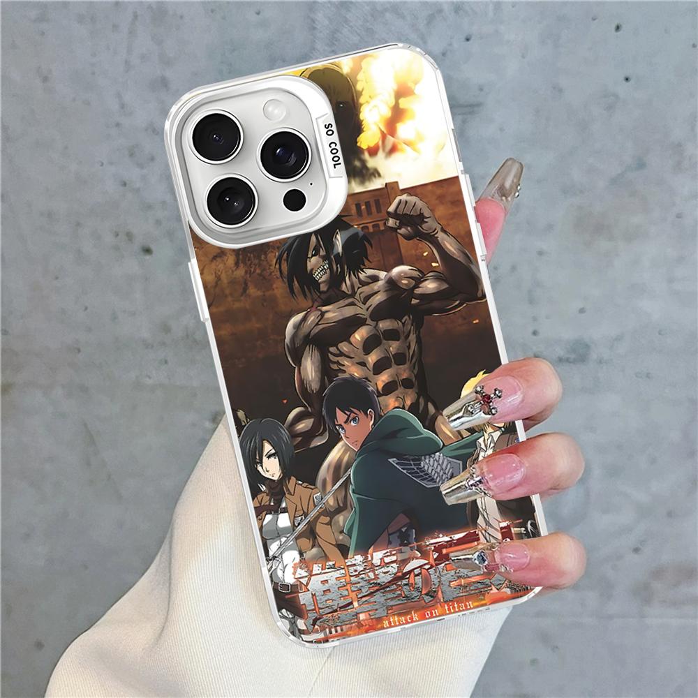 Levi Eren Jaeger Phone Case For IPhone 16 15 14 13 12 11 Pro Max X XR XSMAX 8 7 Plus Matte Shockproof Back Cover