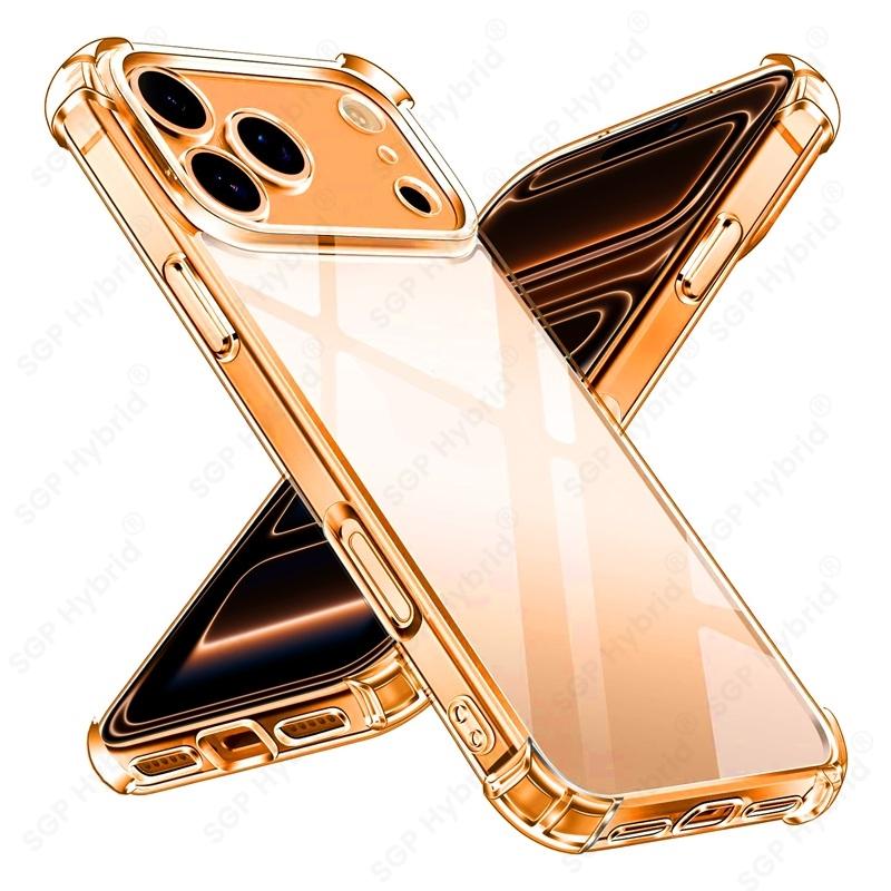 

Anti-Yellower Transparent Case For iPhone 17 Pro Max iPhone17 ProMax Clear Airbags Shockproof TPU Soft Cover i Phone iFone Air TPU&For iPhone Air прозорий