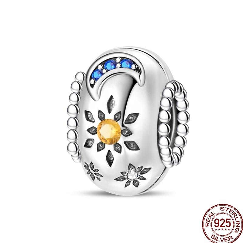 Genuine Copper Clasp Closure Cz Pave Clip Charms Daisy Bead Stopper Safety Chain Accessory Fit 3Mm Bangle Bracelet Fine Jewelry Clip