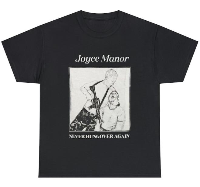 Joyce Manor Панк-рок Инди-группа Футболка Барри Джонсон Унисекс Хлопковая футболка Унисекс Футболка XL