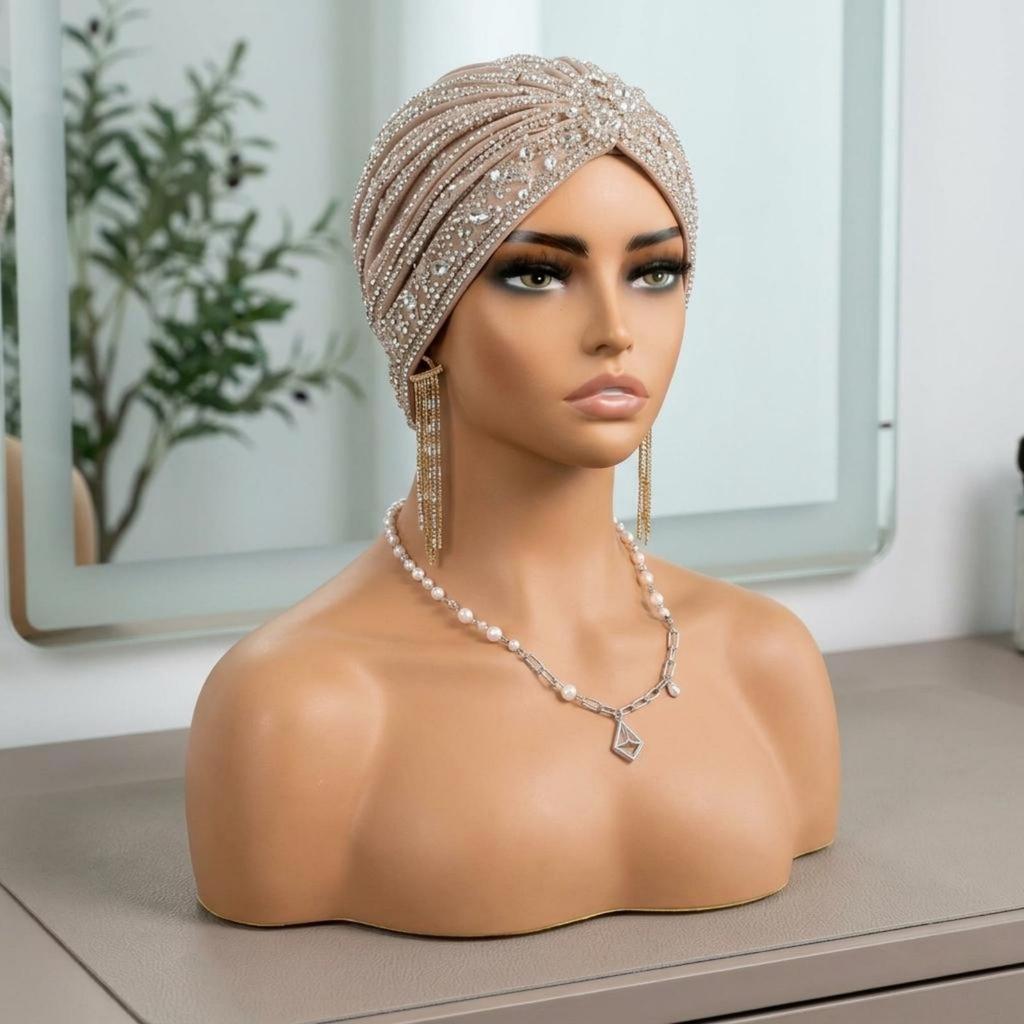 Shoulder Mannequin Bust PVC Hairpiece Head for Salon Owners, Photo Photography