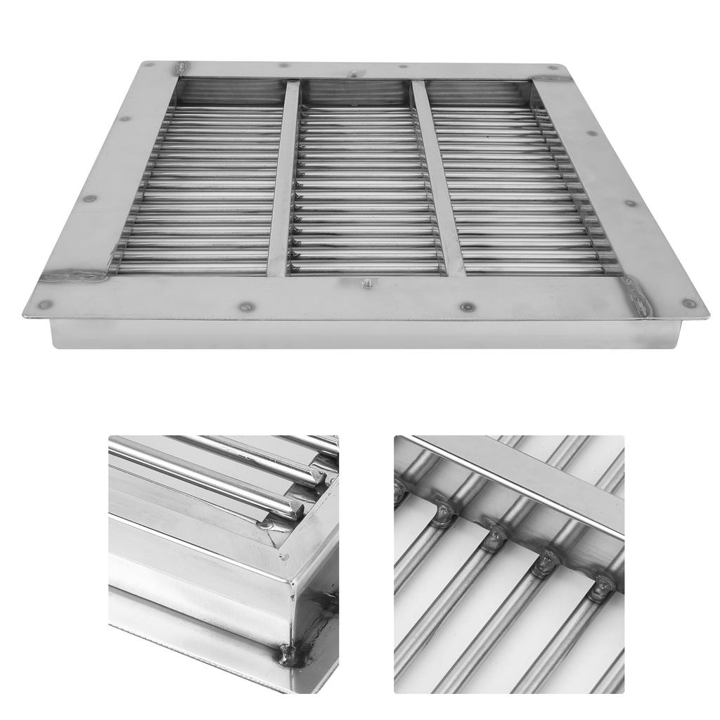Stainless Steel Swimming Pool Square Main Drain Cover Plate Grate Floor Drain Cover