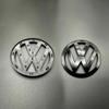 For VW Volkswagen Jetta MK5 Golf ABS Replacement 127mm 110mm Car Front Grille Badge Rear Trunk Boot Emblem Lid For volkswagen Go CWV1