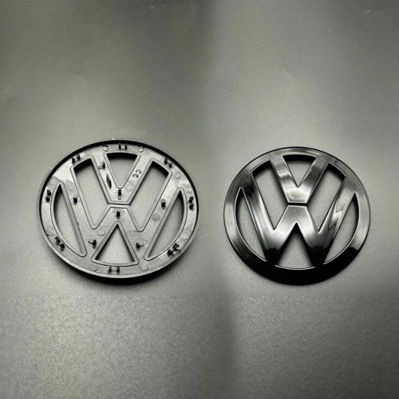 For VW Volkswagen Jetta MK5 Golf ABS Replacement 127mm 110mm Car Front Grille Badge Rear Trunk Boot Emblem Lid For volkswagen Go CWV1