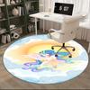 Unicorn Fantasy Chair Mat - Round Carpet for Home Decor, Office Use, Gift Idea, Fits Various Rooms0470b