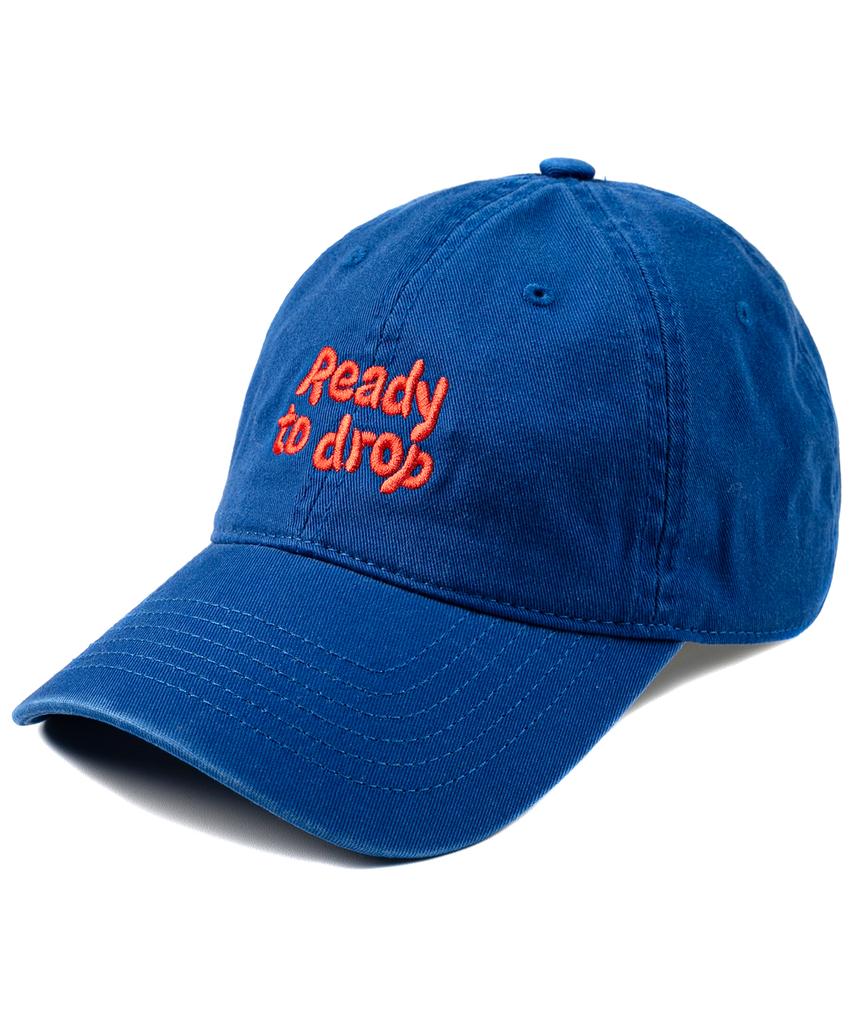 Wig Ready To Drop Washed Ball Cap - Blue