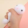 Stress Relief Toy Flexible Quick Rebound Lovely White Bunny Pinch Toys