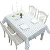 Nordic Style Waterproof & Oilproof Washable Tablecloth for Home & Hotel Dining Tables