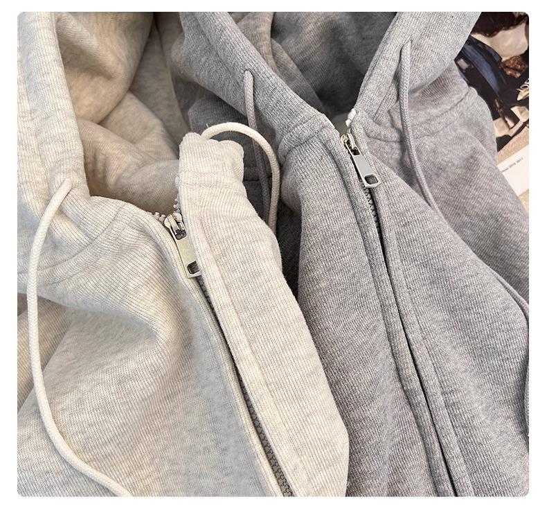 Women's White Fleece-Lined Thick Coat, Cotton-Padded, 2025 New Arctic Cardigan