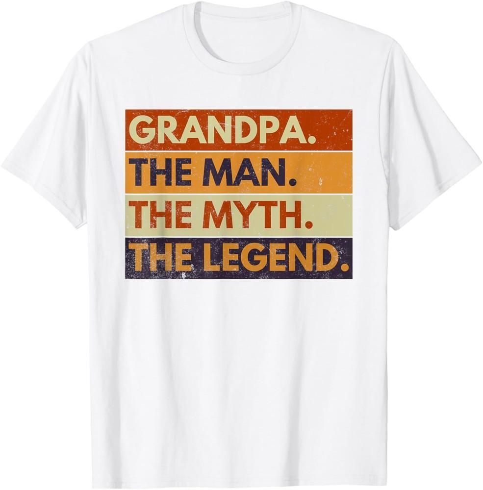 The Myth The Legend Vintage Adult S-4XL Unisex T-Shirt L