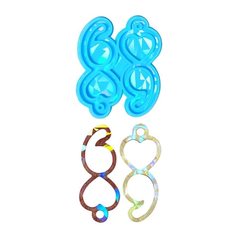 

Силиконовая форма Сердце Вишня Голографическая форма для смолы DIY Брелок Ювелирные изделия Серьги Подвеска Инструмент Материалы для рукоделия синий