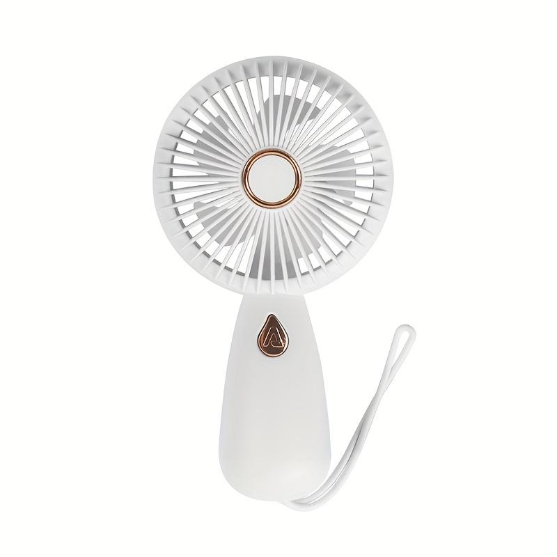 Small rechargeable personal cooling fan, portable, suitable for travel, indoor and outdoor use