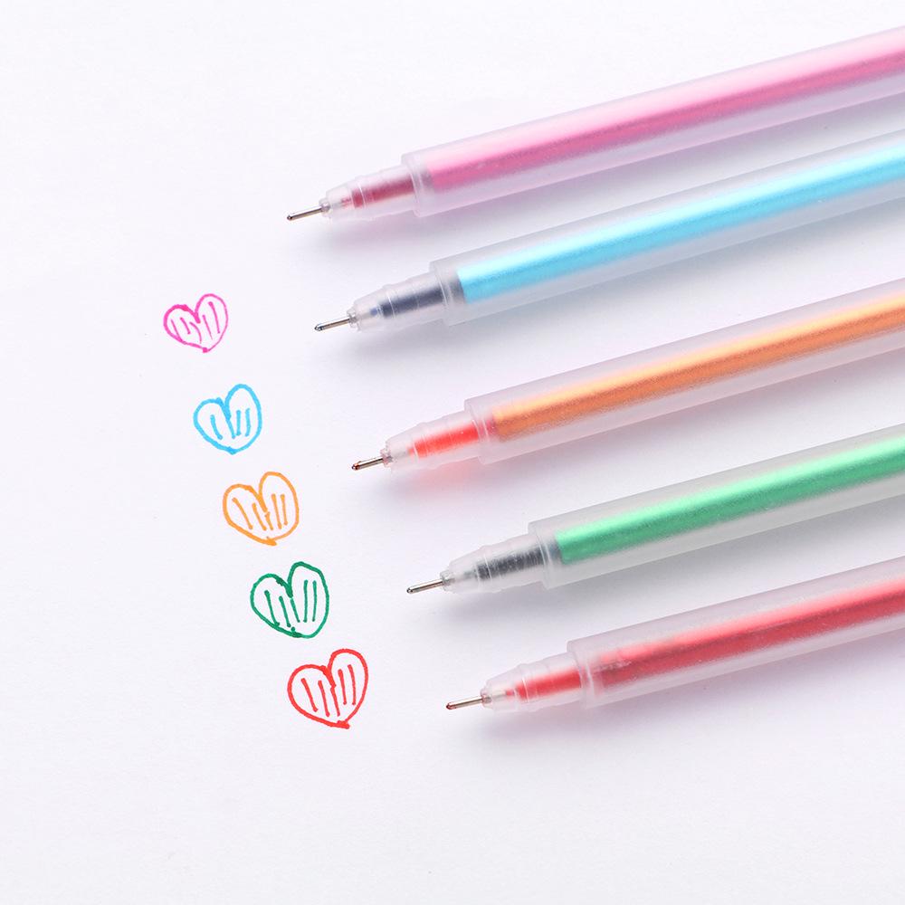Korean Transparent Frosted 0.5mm Watercolor Journaling and Signature Pens