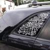 Adesivo in Vinile PVC Stampa Leopardo Decorazione Murale Adesivi Fai da Te per Auto Specchietto Retrovisore Auto