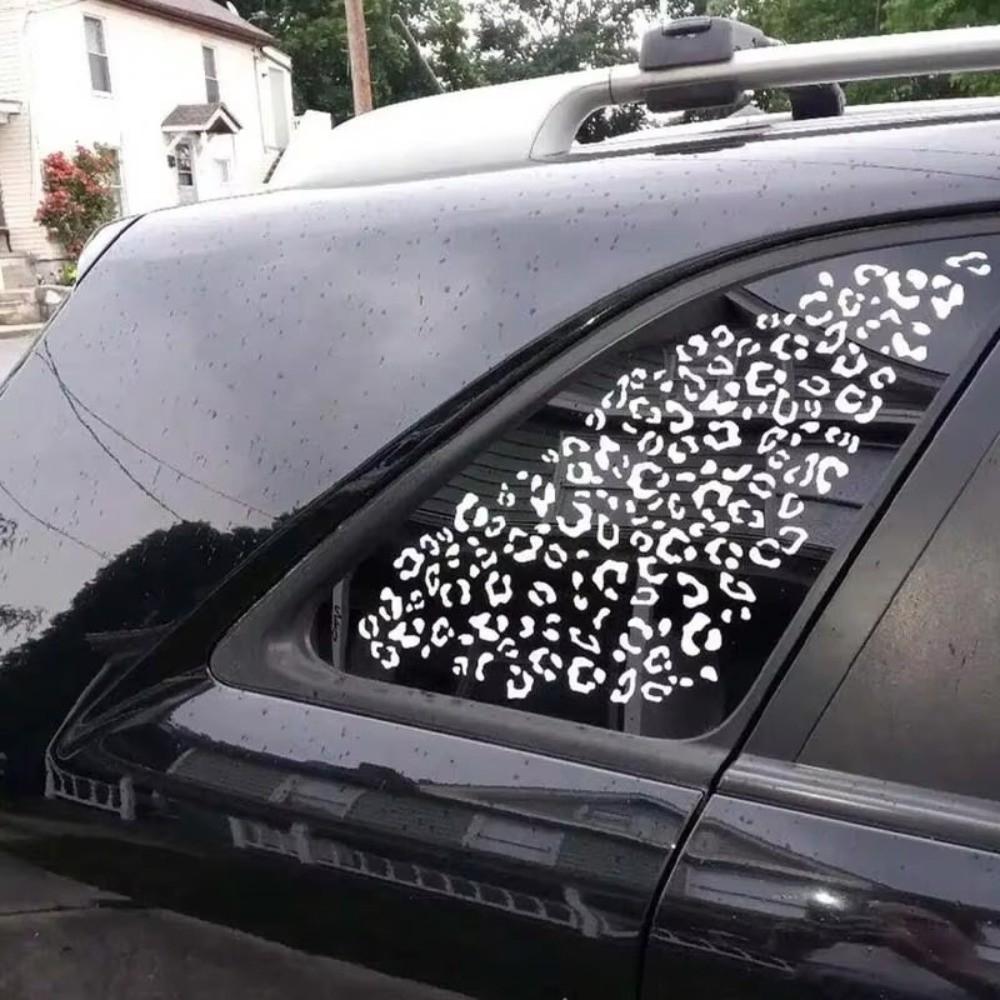 Adesivo in Vinile PVC Stampa Leopardo Decorazione Murale Adesivi Fai da Te per Auto Specchietto Retrovisore Auto